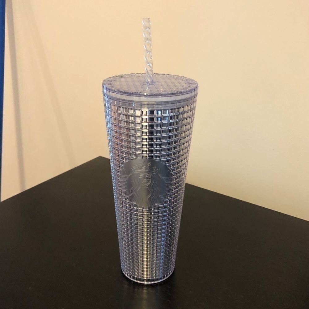 NWT Starbucks Platinum Disco Studded Tumbler